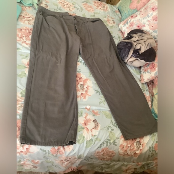 Blue Mountain working pants 44x30 brown grey in good condition cotton po… - Picture 1 of 10